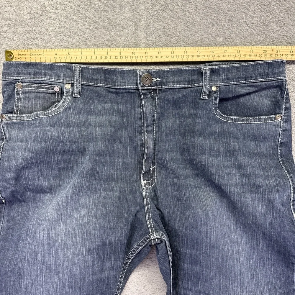 Wrangler 20X No. 42 Mens Blue Medium Wash Bootcut Jeans 1042MWXGG 42x32